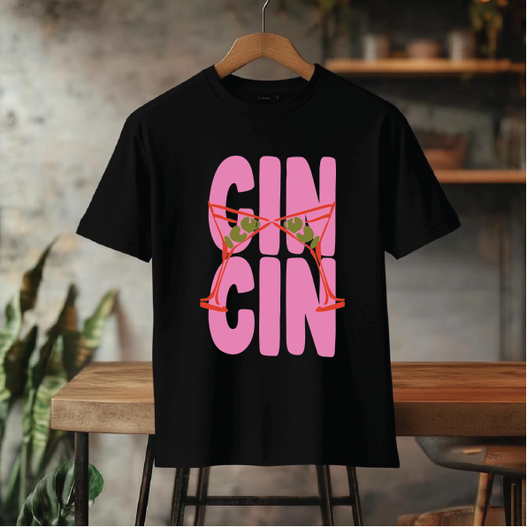 تیشرت باکسی coco طرح cheers 2