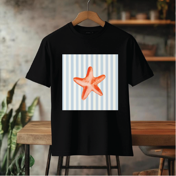 تیشرت باکسی coco ستاره دریایی