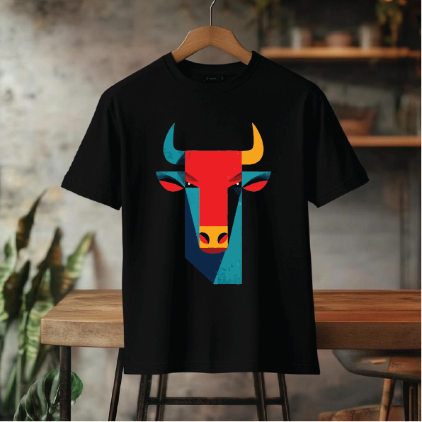 تیشرت باکسی coco سر گاو